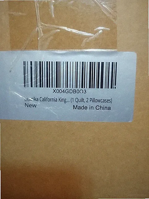 Litanika California King Comforter With Pillow Cases Haze Green UNOPENED BAG.