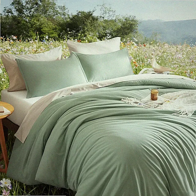 Litanika Comforter Full Size Set Sage Green, 3 Pieces Full, Green