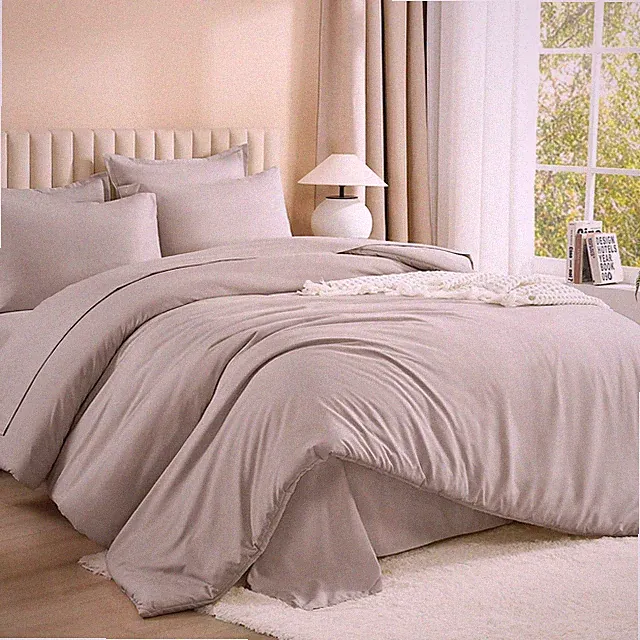 Litanika King Size Comforter Set Linen Grey - 7 (104"x90"), 17